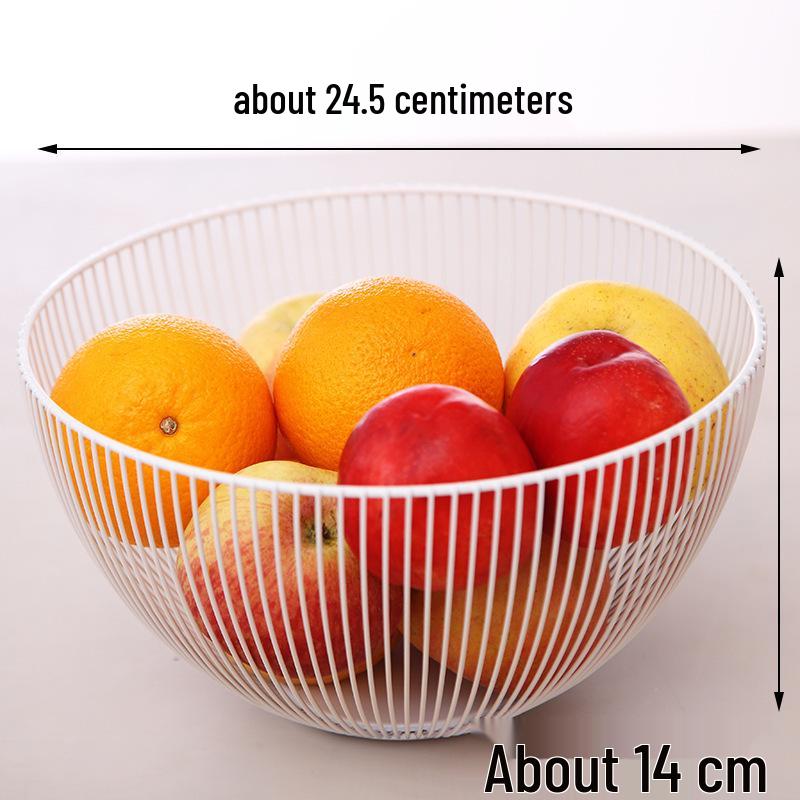 

Фруктовница из кованого железа в скандинавском стиле – Современная корзина для закусок для гостиной