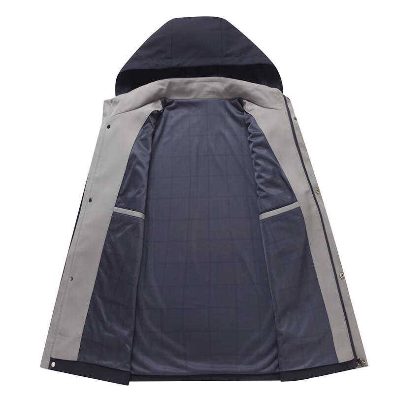 Men's Business Casual Hooded Jacket