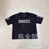 Cross-border New ATEEZ 2025 World Tour Football Jersey Black Jersey V-neck Top