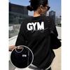 Y2k GYM Therapy Streetwear T Shirt Gift Casual Tee Retro Vintage T Shirt Women Unisex Cotton Oversized Loose Summer 80S 90S 00S Top