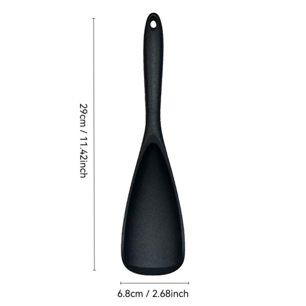 Non Stick Cooking Spoons BPA-Free Baking Cookware Premium Silicone Stirring Spoons  Mixing