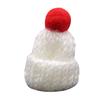 Bundle of 10 Mini Knitted Hats Clothing Accessories and Children Hair Accessories for DIY Decorative Crafts Household