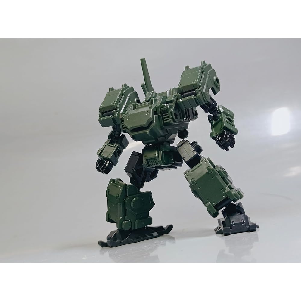 Haorayu MUFS-S5 Fortress Model Kit 1/60 Scale Green Movable Robot Assembly Toy