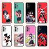 Chainsaw Man Arco di Reze Custodia per Telefono Per Samsung S 25,24,23,22,30,21,10,9,Ultra,Plus,Lite,FE,4,5 G Custodia Nera Morbida