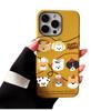 Cute Puppy Collection Soft Shell Suitable for IPhone16 Mobile Phone Case Apple 15 Protective Case 14 13 Large Hole Pattern