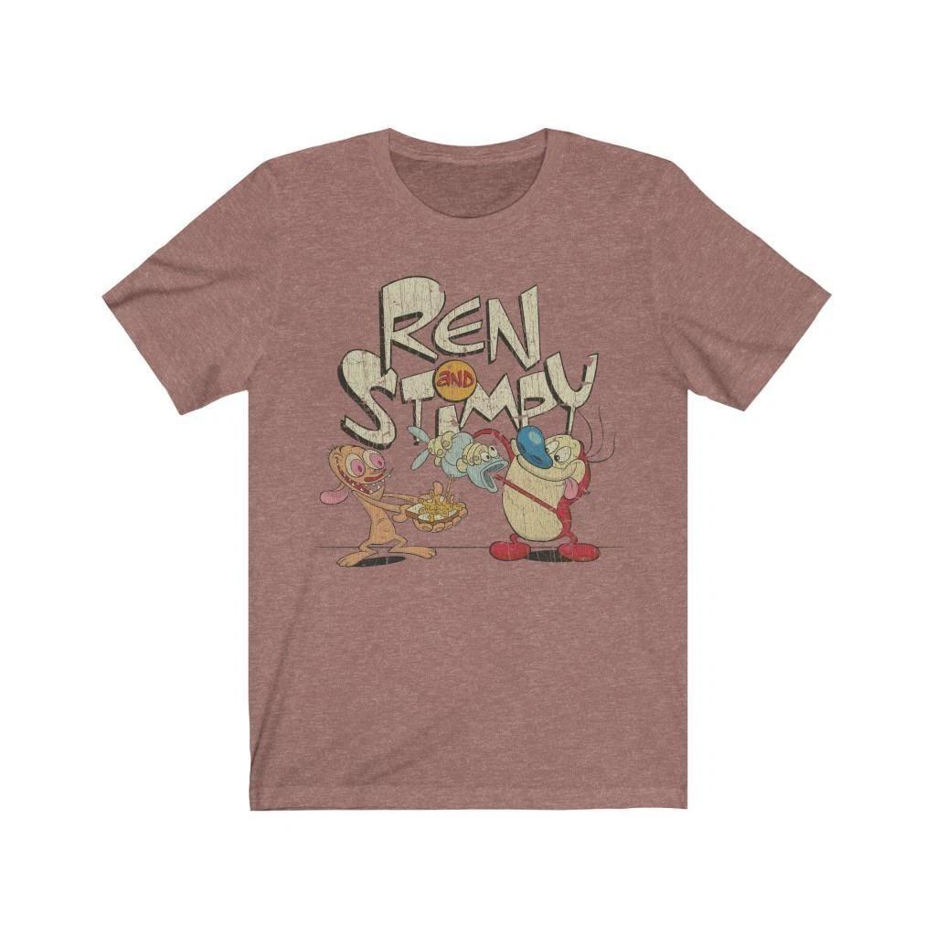 Ren & Stimpy 1991 Vintage Men s T shirt 2XL