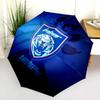 Johor Darul Ta'zim FC  Pattern, Automatic Folding Umbrella, Portable and Foldable Design, 8 Ribs, a Christmas or Birthday Gift.