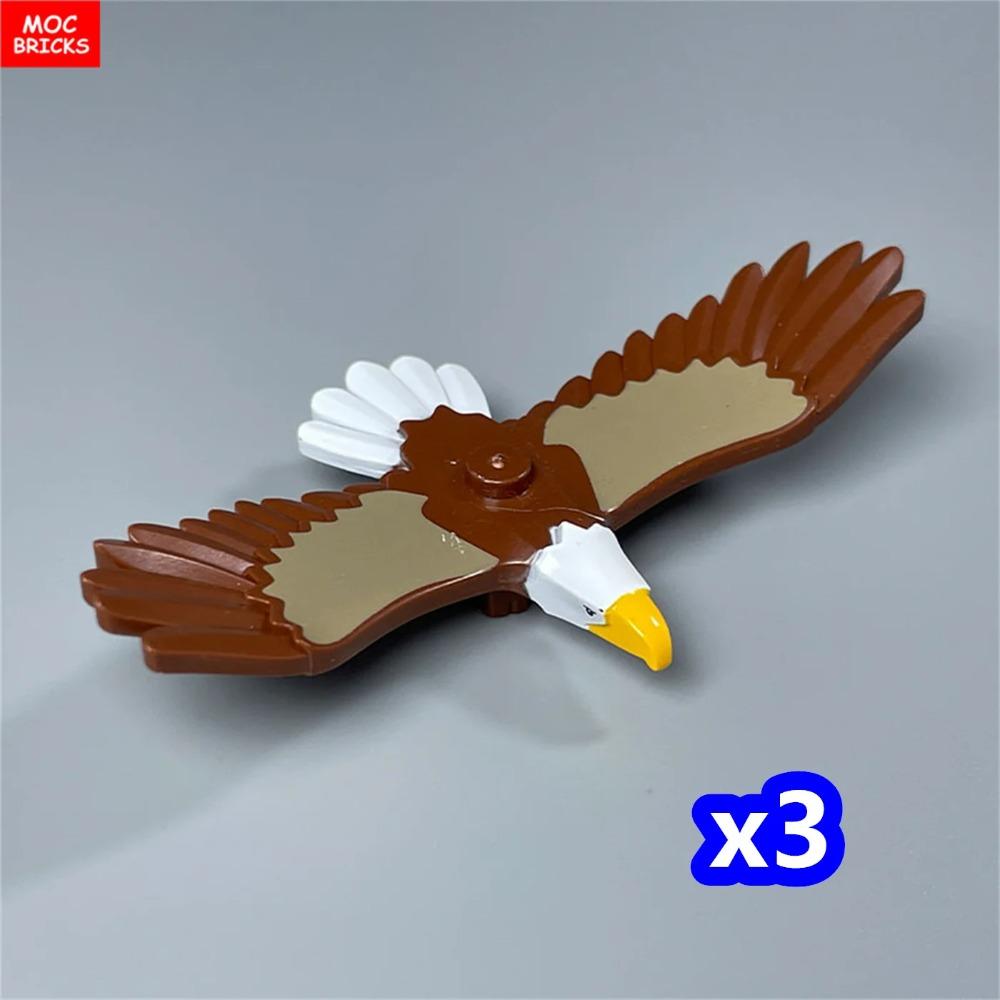 Cărămizi MOC Subarboret Junglă Animal de Pădure Maimuță Capră Girafă Pasăre Bufniță de Noapte Accesorii Blocuri de Construcție Jucării Cadouri