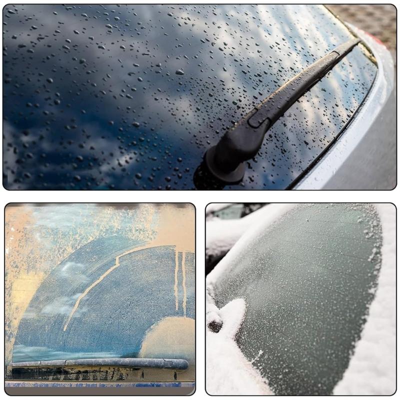 Tampa da Porca do Limpador Traseiro Resistente a UV Instalação Fácil de Encaixar Designs Anti-Ferrugem Dispositivo 5K6955435 para Carro Golf