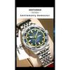 POEDAGAR Luxury Military Man Watch Casual Waterproof Luminous Date Week Men Watch Stainless Steel Quartz Men's Watches Reloj+Box