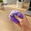 Dumpling Desktop Ornaments 1/2/3Pcs Purple Ghost Squeeze Toy  Halloween Steamed Bun Soft Fidget Toy Stress Relief Clear Ball Mini