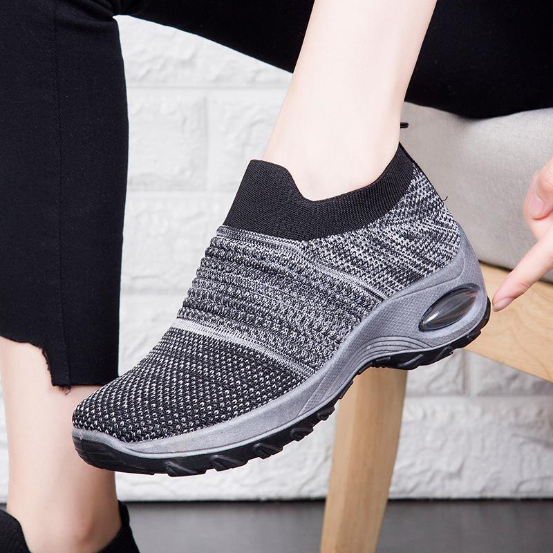 Popular Women's Shoes Shoes for Women Large Size Breathable Mountaineering Air Cushion Sneakers for Women