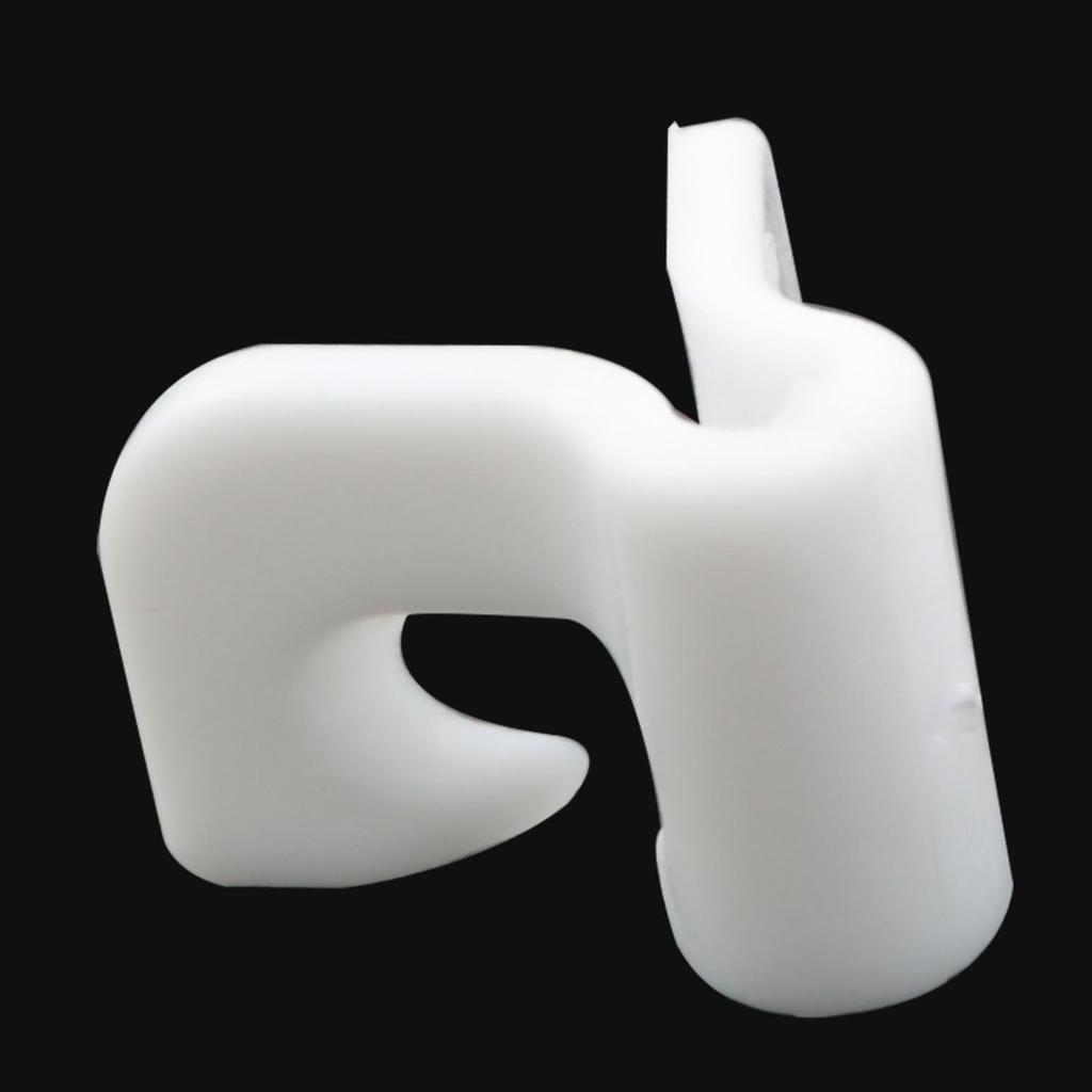 16pcs White Snap Door Snap Shoe Storage Center Panel Hook Shoe Cabinet Spare Parts