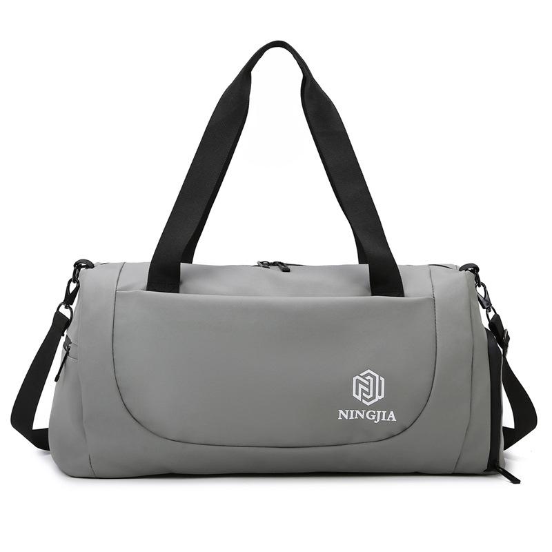 Sports dry and wet separation fitness bag, new multi-functional men's and women's shoulder handbag, short-distance storage travel bag