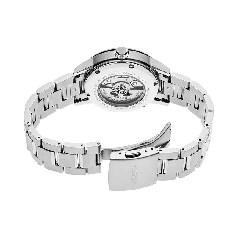 SEIKO mountaineering new mechanical diving watch mechanical movement men's watch black dial SPB243J1