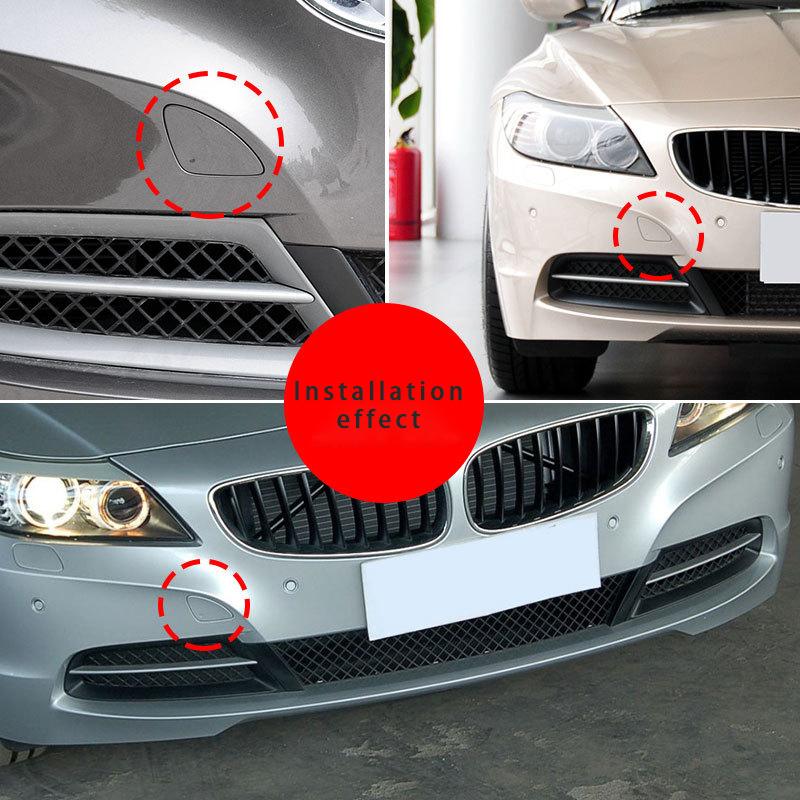 For BMW Z4 Front Bumper Towing Hook Hole Cover E89 Front Bumper Trailer Cover 51117228111 2009-2016