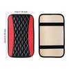 In-Car Armrest Pad Cover Center Console Box PU Leather Cushion Mat Accessories