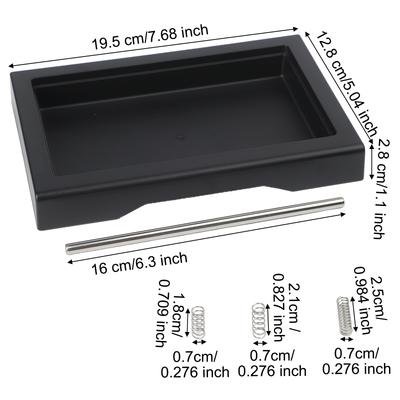1 Set niedrige Abtropfschale für Gaggia Classic Pro, inklusive 6 Bar / 9 Bar / 12 Bar OPV Kaffeemaschine, niedrige Abwasserbox