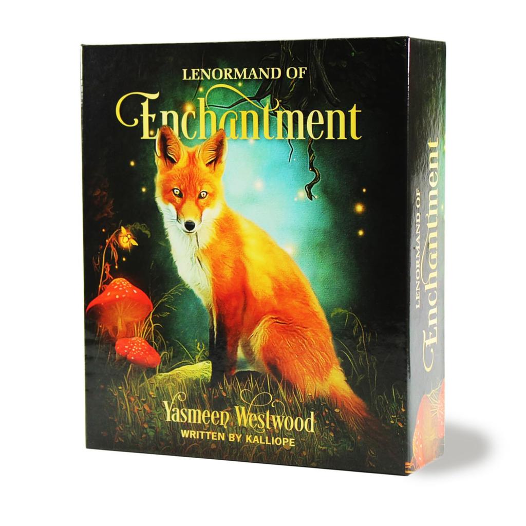 I.I.J Lenormand Cards, Lenormand of Enchantment, Oracle Cards, Fortune Telling, Japanese Instruction Manual Included, Authentic