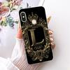 For Xiaomi Redmi Note 6 Pro Royal Crown Initial Letter Couple Phone Case For Redmi Note6 Soft Silicone TPU Covers Bumpers