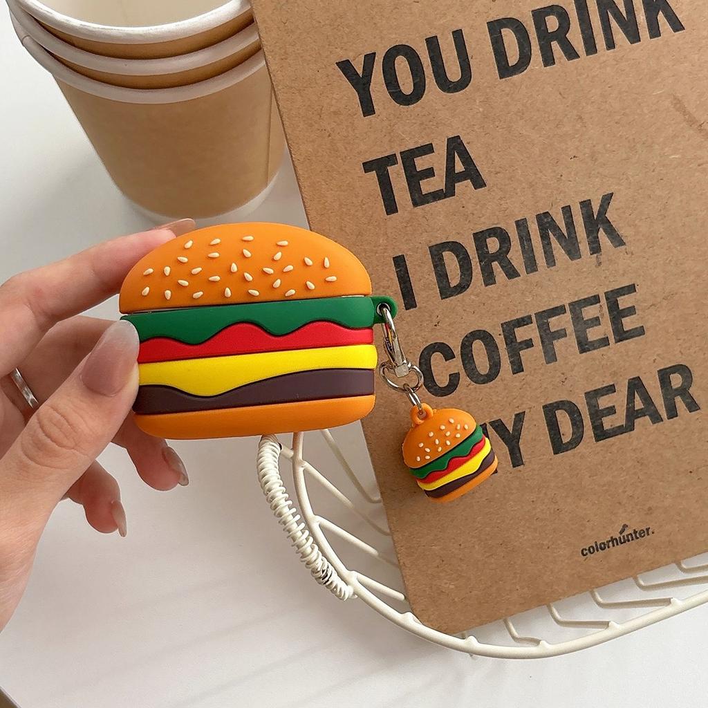 Hamburger adapté pour Apple airpods1anc coque de protection pro1 deuxième génération troisième génération 1ère génération étui pour casque bluetooth