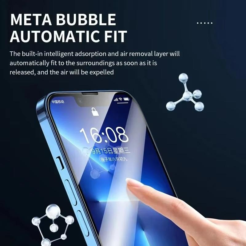 2Pcs Screen Protective Glass For iPhone 17 16 Pro Max 16e 15 14 13 12 Mini 11 Tempered Glass For iPhone X XR XS 6 7 8 Plus