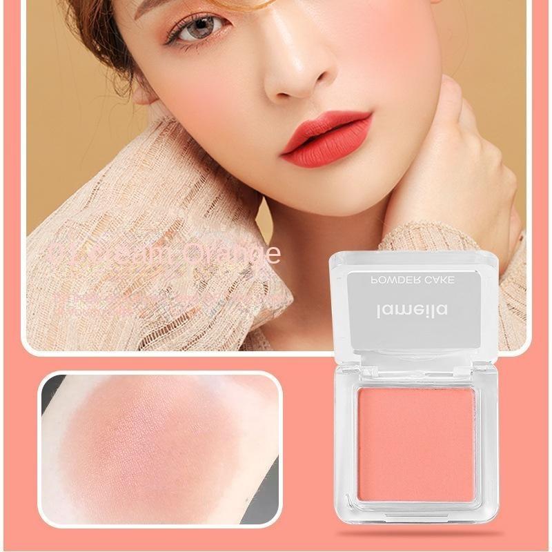

Водостойкая пудра для румян, натуральный белый осветляющий, нежный матовый, глянцевый, контурирующий лоток, лоток для румян, стойкий набор, женская косметика