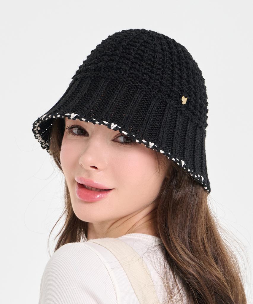 Koipeu Point Knit Bucket Hat Cf091Ht106