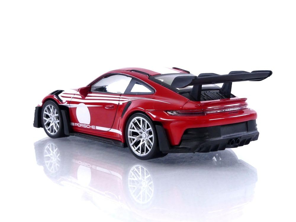 NOREV B Porsche 911 GT3 RS 22 Indian Red Salzburg Jet Car Scale 750047 1/43