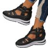 New fashion casual hollow platform heel shoes summer casual sandals women's sandals