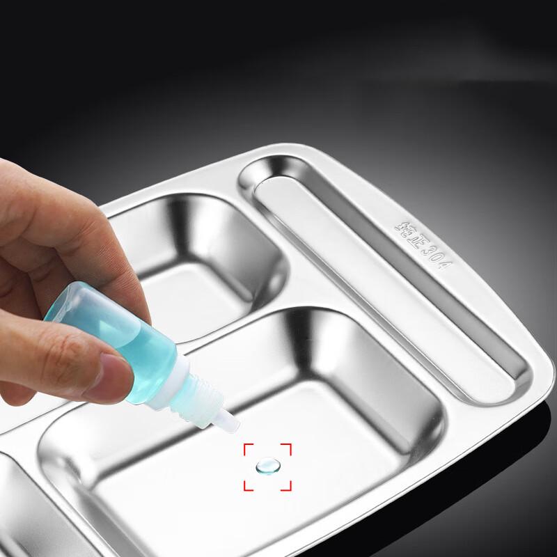 Lijia Stainless Steel Divided Meal Tray Set