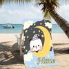 Customizable personalized beach towels Bubu and Dudu themed designs.Suitable for the beach, yoga, sports;ideal as beach accessories