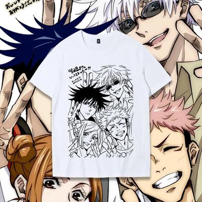 Jujutsu Kaisen Cosplay Anime Manga T-shirt Maglietta Costumi Poliestere Unisex