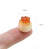 3Pcs 1/12 Scale Mini Simulation Steamer Basket Pan Fry Dumplings Roasted Wheat Model Dollhouse Kitchen Decoration Toys