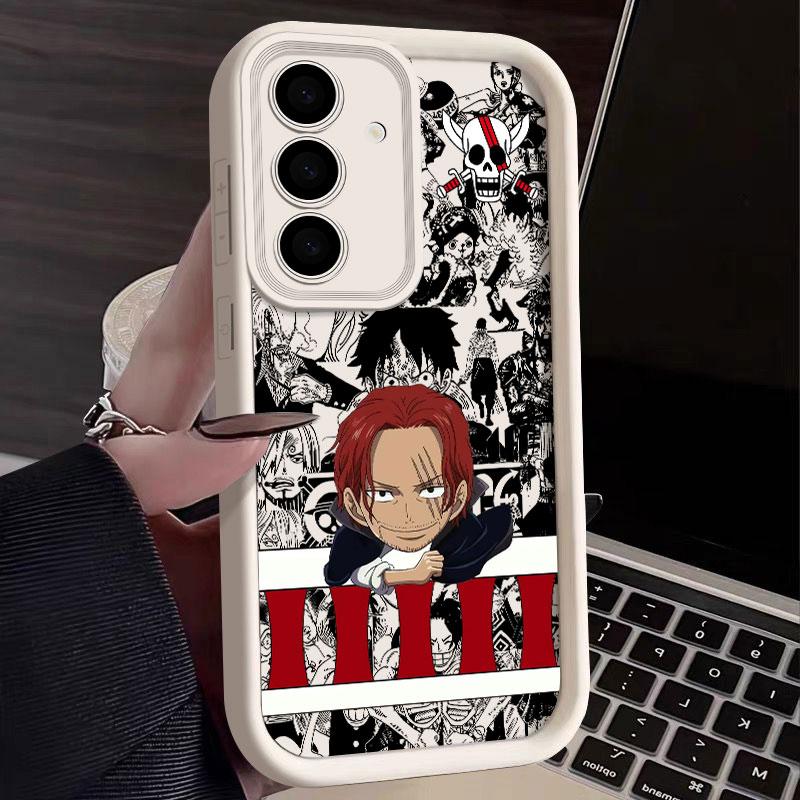 Anime One P-Pieces Zoro Phone Case For Samsung S26 S25 S24 S23 S21 S20 Ultra Shanks For Galaxy S25 S24 FE S26 Plus Silicon Cover