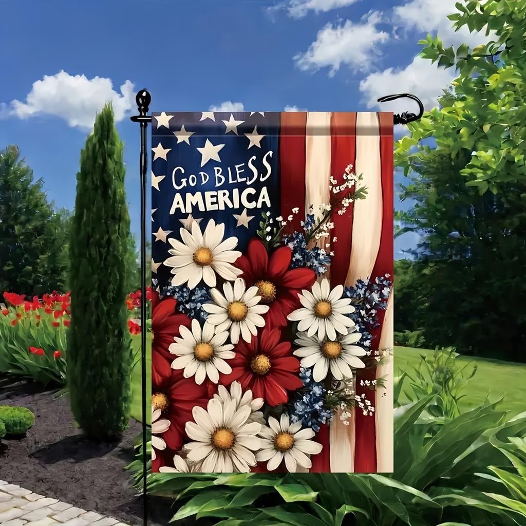Decorative Garden Flag For The 250th Anniversary Of The United States