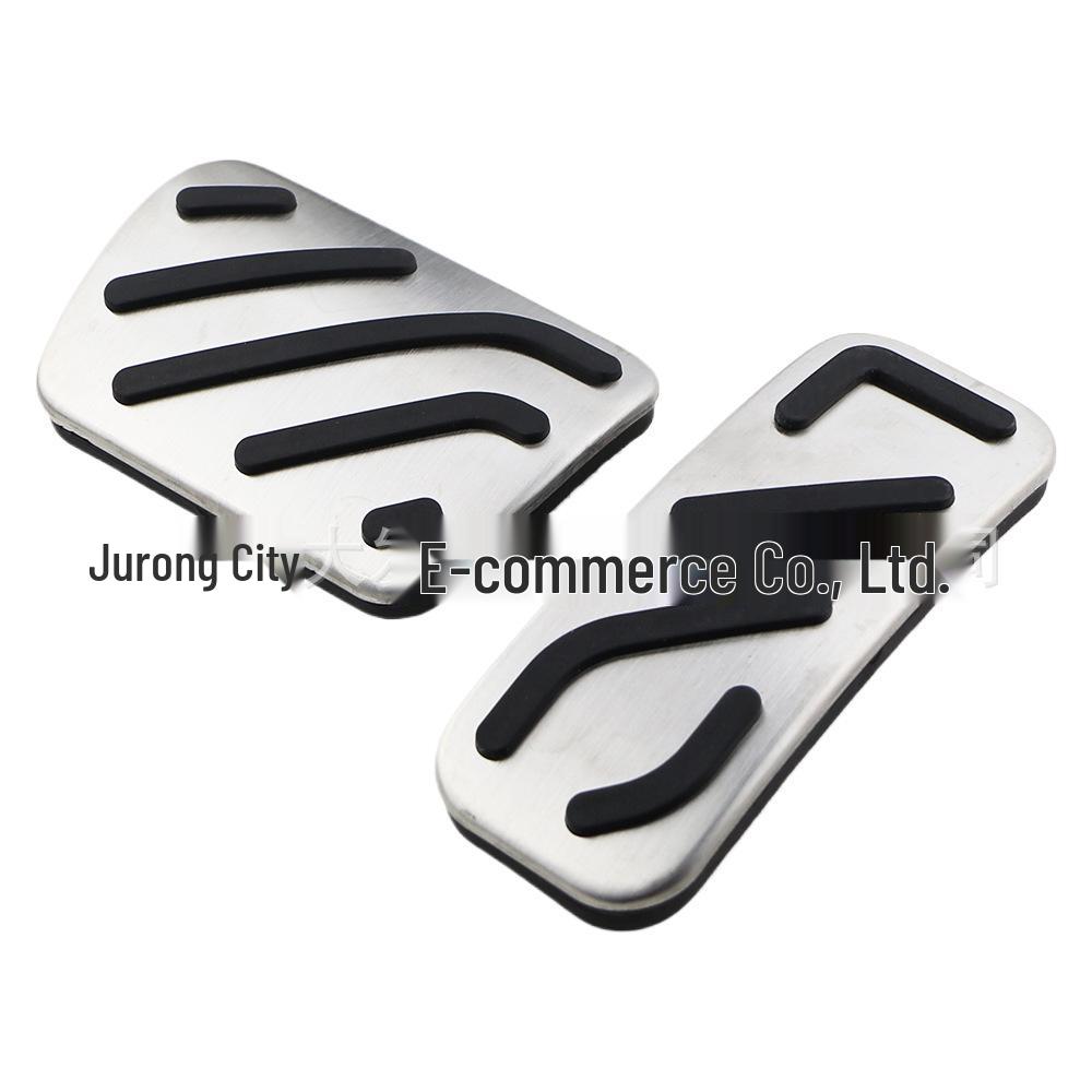 Anti-Slip Stainless Steel Brake & Accelerator Pedal for MG MG5/MG6 Automatic Transmission