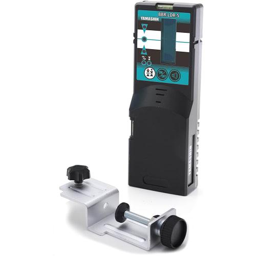 Y'sGOD JAPAN Aqua Green Sensor Laser Level (Main Unit, Receiver, and Tripod) Full Set Type LDR-9s-W (4 Vertical and 4 Horizontal Lines, Ground Line Il