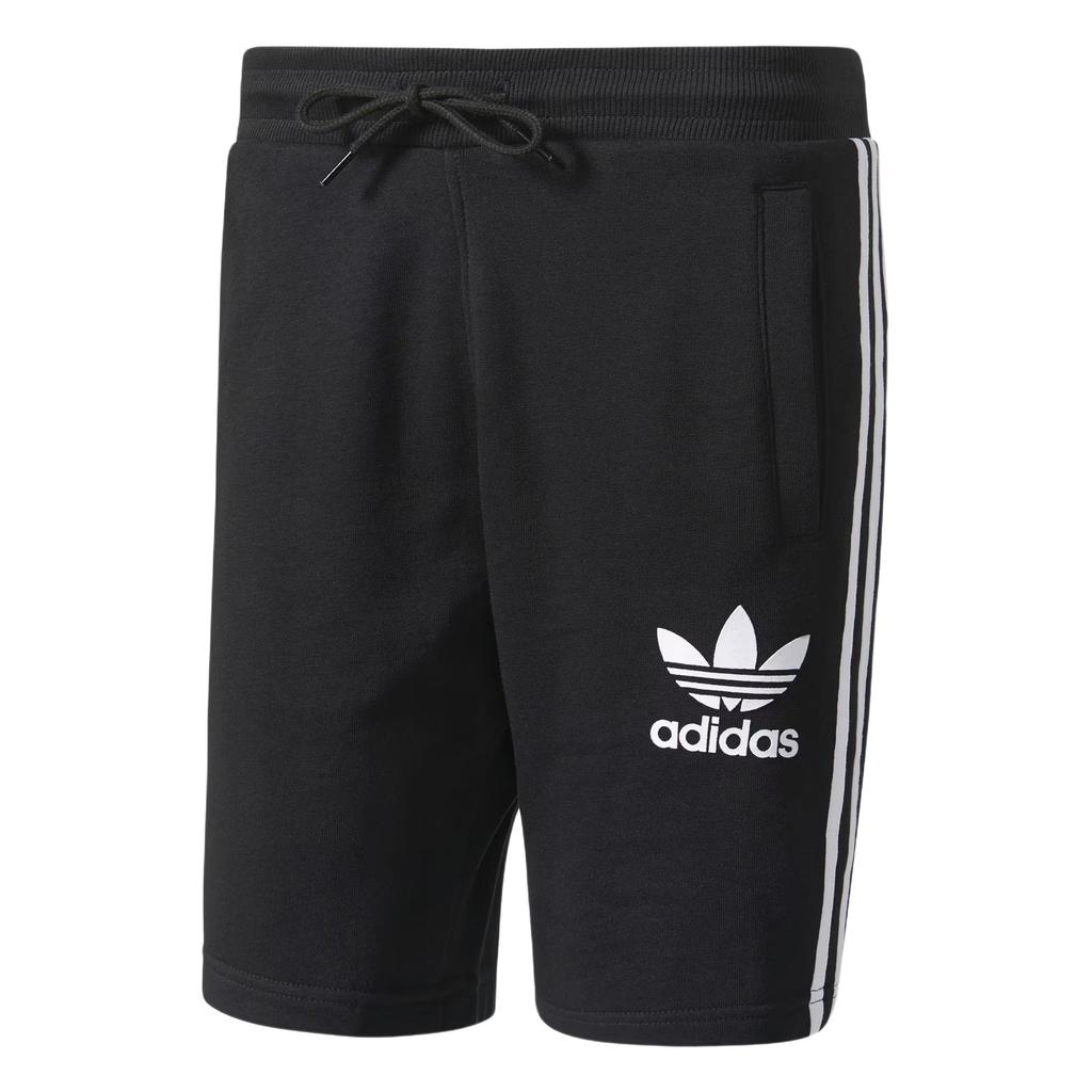 Adidas Originals Foundation Lifestyle Series Brand Logo Sport Simple Fashion Five-Point Casual Shorts Men shorts Black BK0006