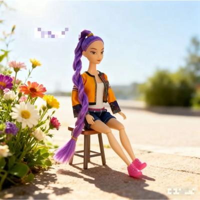 30CM Demon Hunters Rumi Mira Zoey Doll Toy Kpop Demon Hunters Doll and Clothes Doll Girl Dress Up Fans Collect Gifts