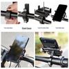 Aluminum Alloy Shockproof Five-Claw Phone Holder for Bikes and Motorcycles