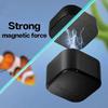 Mini Square Magnetic Aquarium Glass Cleaner, Scratch Resistant Algae Cleaning Brush for Small Fish Tank Aquarium