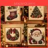 Pittura Diamante 5D Babbo Natale di Natale Arte da Parete Fai da Te per Decorazione Soggiorno