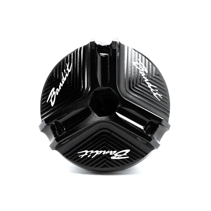 

Аксессуары для SUZUKI BANDIT 650 GSF S650 Bandit 1250 S 1200/1200S, крышка бачка тормозной жидкости мотоцикла, крышка заливной горловины моторного масла 1 Engine Plug Black