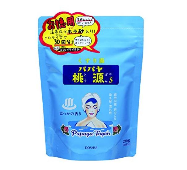 Goshu Pharmaceutical Papaya Tougen S 210g Mint Scent Pouch, [Quasi-drug]