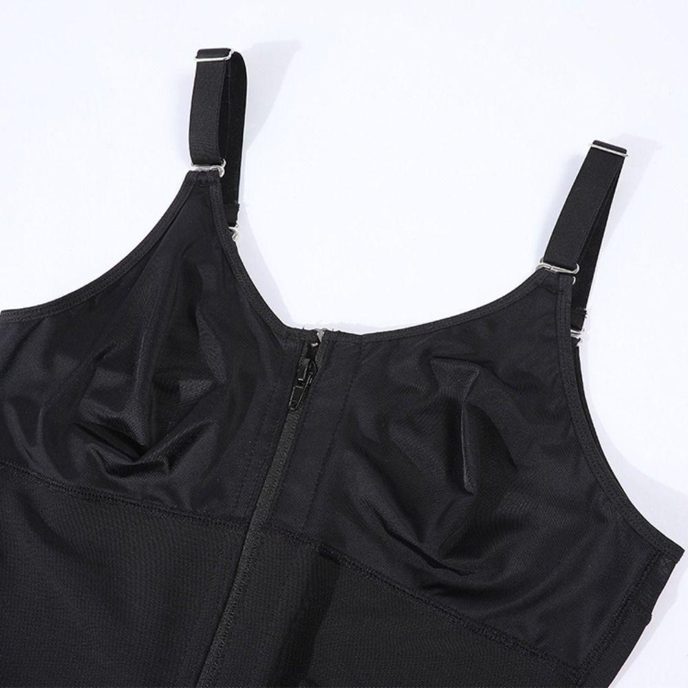 Underwear Butt Lifter Bodysuit Zipper Style Tummy Control Jumpsuits Postpartum Body Shaper  Sports