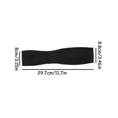 A Pair Of Sunscreen Ice Sleeves Ice Silk Seamless Sleeves For Men And Women Arm Sleeves Cold Arm Sleeves