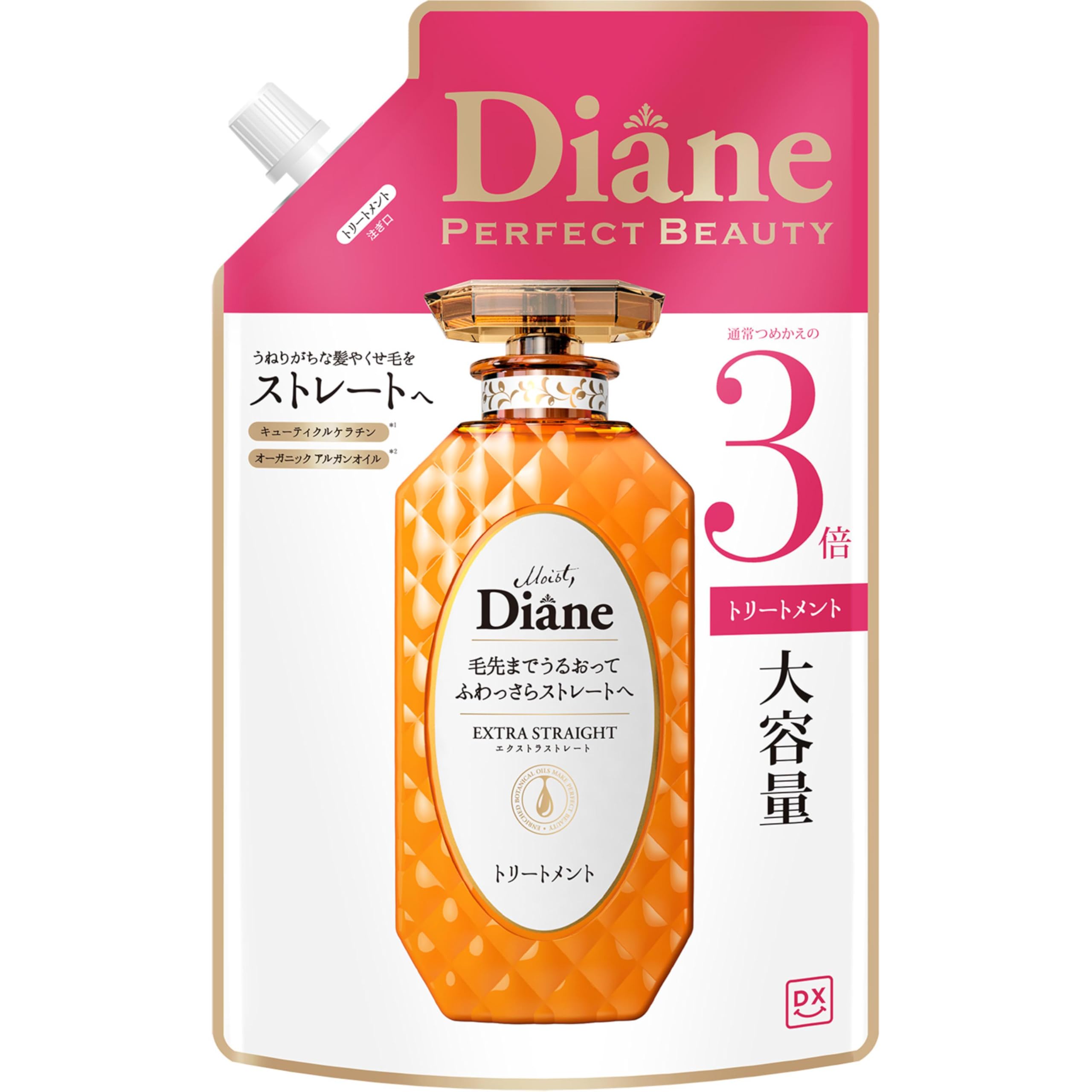 

Diane Treatment Floral Berry Scent DX Extra Straight Запас 1000 мл [Большой объем] [Для прямых волос] & белый