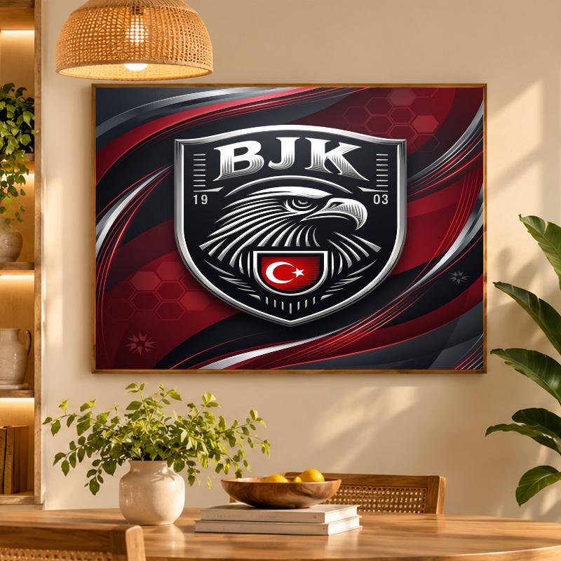 5D Diamond Painting Beşiktaş FC DIY Full Drill Diamond Art Kit Home Decoration