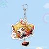 Demon Slayer Acrylic Double Sided Keychain Kamado Tanjiro Zenitsu Agatsuma Anime Merchandise  Bulk Accessories Pendant